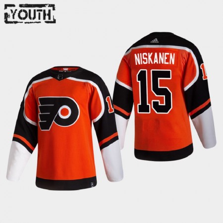 Kinder Eishockey Philadelphia Flyers Trikot Matt Niskanen 15 2020-21 Reverse Retro Authentic